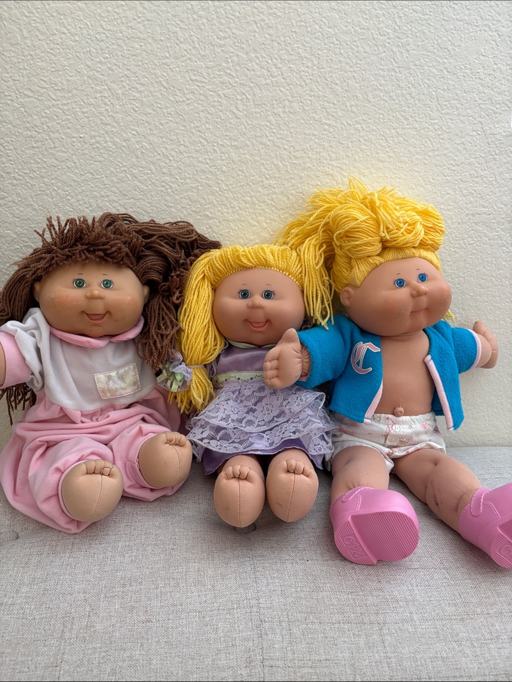 Bundle lot of 3 Cabbage Patch Kids Dolls
